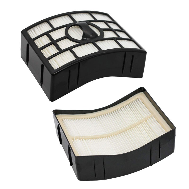 Lemige Vacuum Filters Replacement for Shark Rotator Powered Lift-Away AZ1002, NV650 NV651 NV652 NV750 NV751 NV752 NV753 AX950 AX951 AX952 ZU632, 2 Post Filters + 4 Foam & Felt Filters, Part # XHF650&XFF650 - Image 5